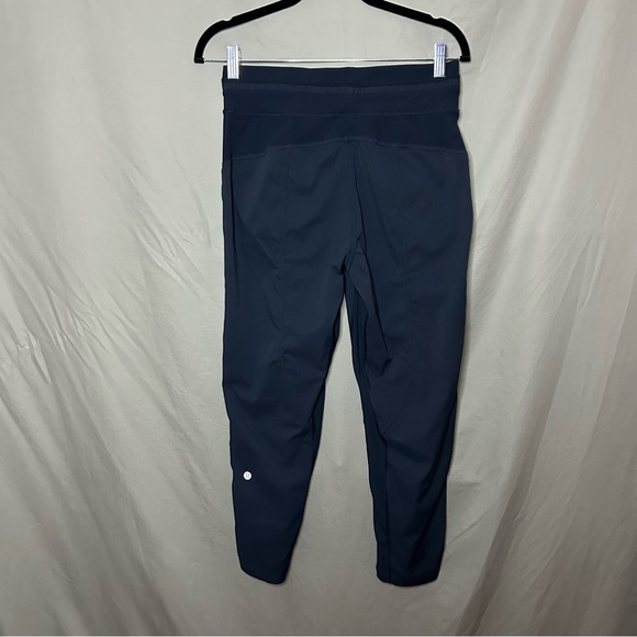 Lululemon Dance Studio Mid Rise Cropped Pant navy size 6 - Picture 6 of 12